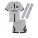 Paris Saint-Germain Marquinhos #5 kläder Barn 2022-23 Bortatröja Kortärmad (+ korta byxor)